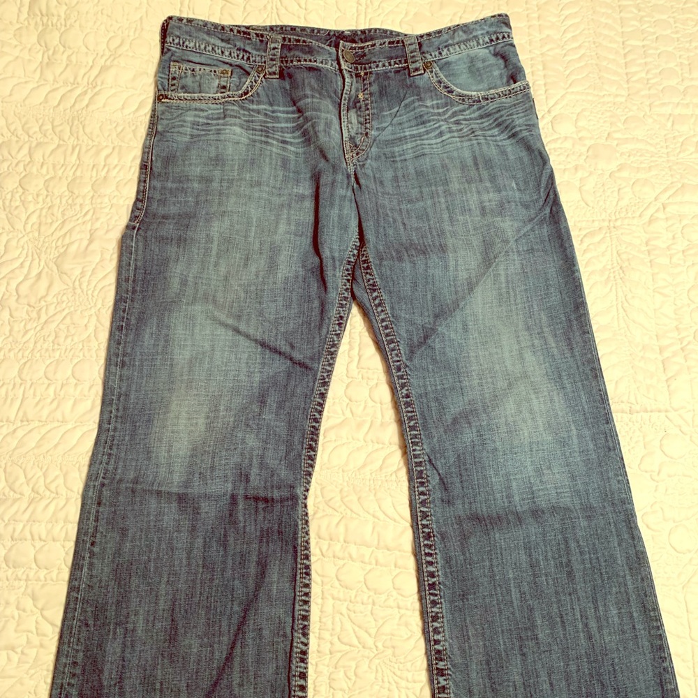 Men’s Silver Jeans - ZAC